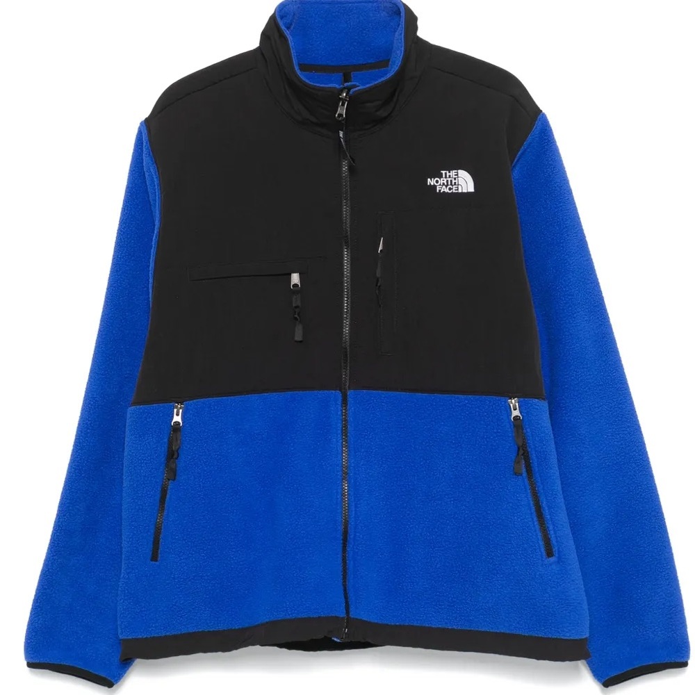 The North Face Denali Performance Jacket in Blue and Black Size Youth M Like New